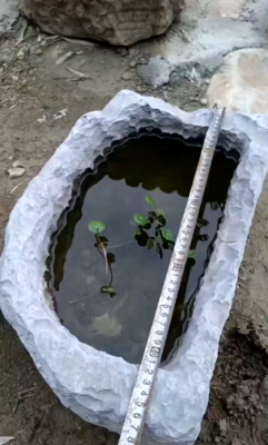 随型缸，四周都是自然的